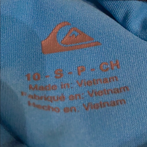 Quiksilver Rash Guard Kids Size Small - Picture 5 of 5